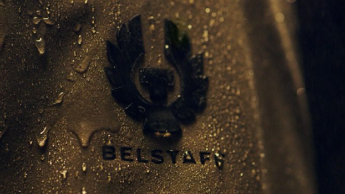 Belstaff mark, wet