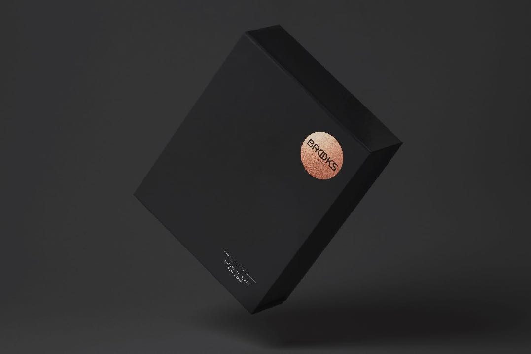 Black box with copper roundel