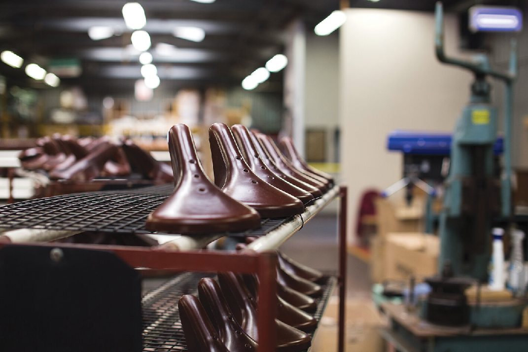 Saddles on the factory line