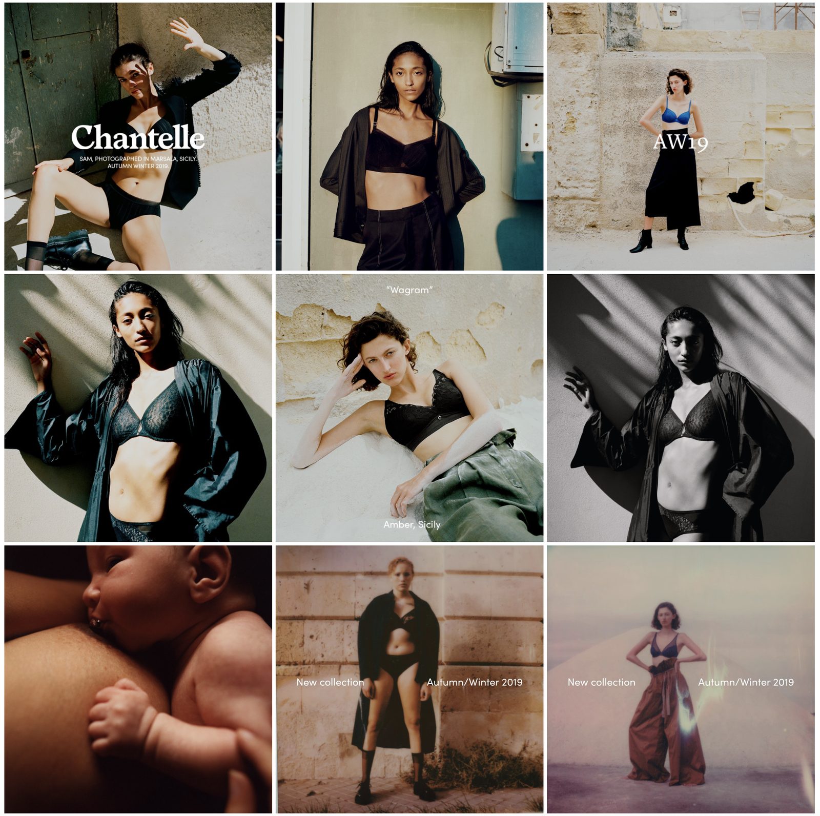 Chantelle Life campaign grid
