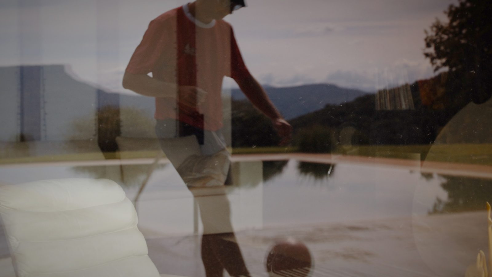 Reflection in the pool