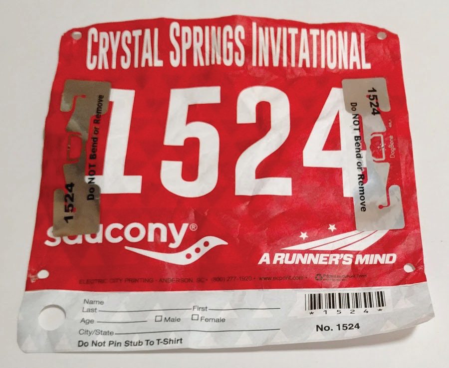Race bib