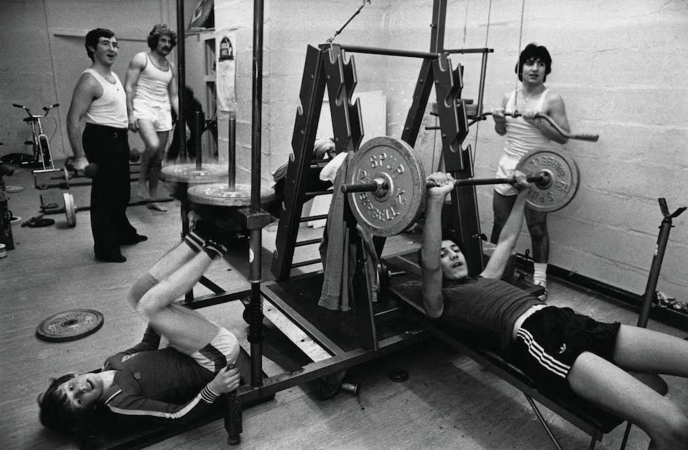 Weight room, 1970s