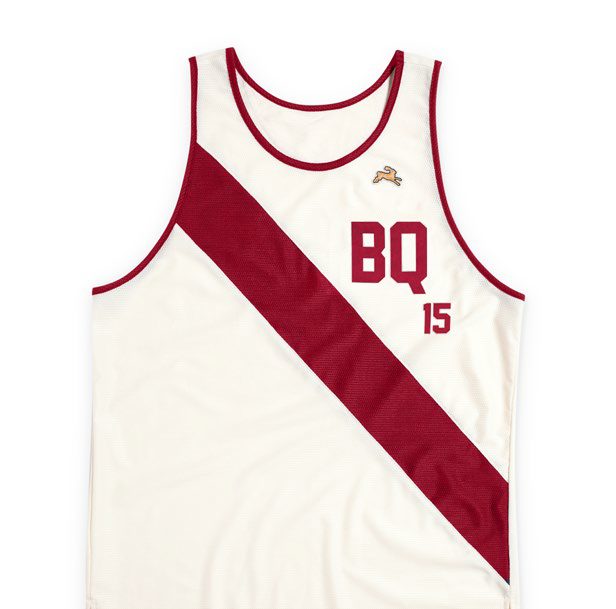 BQ singlet with sash