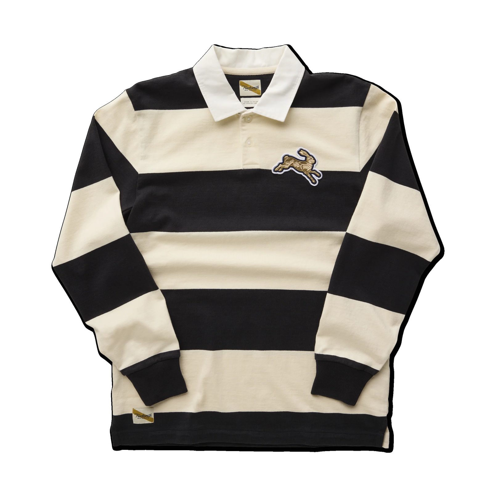 Striped rugby shirt