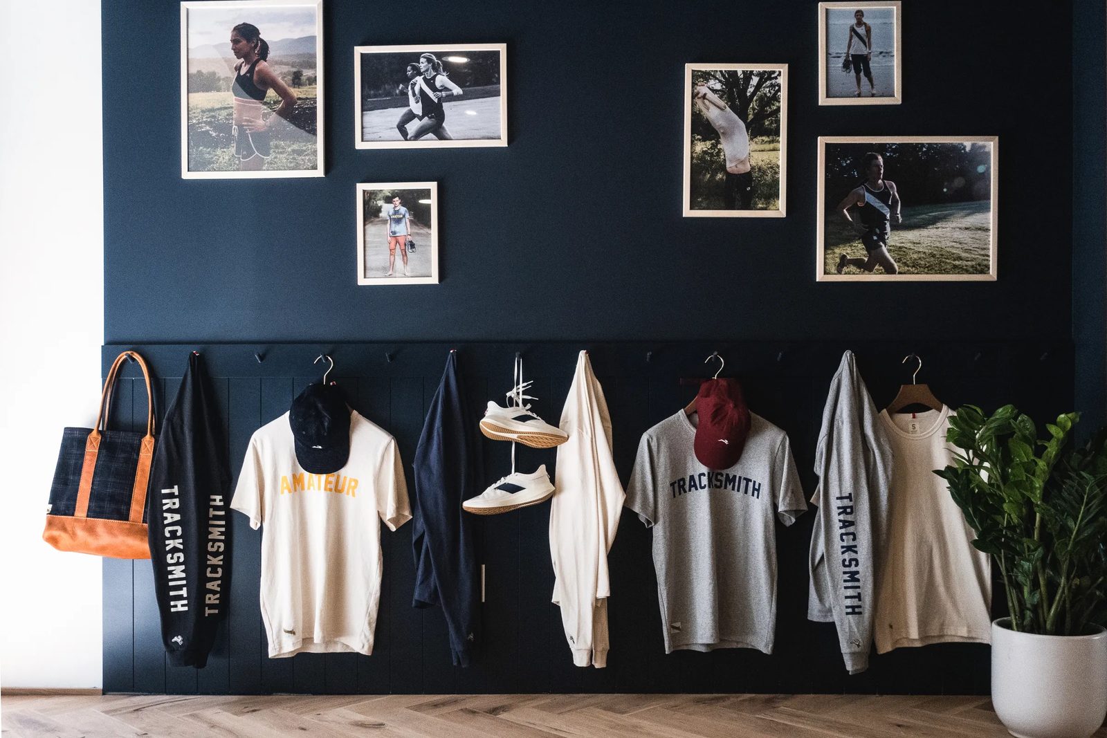 Tracksmith store interior